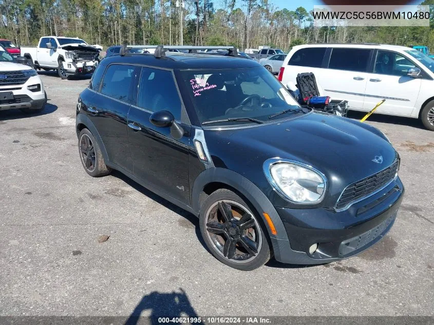 2011 Mini Cooper S Countryman VIN: WMWZC5C56BWM10480 Lot: 40621995