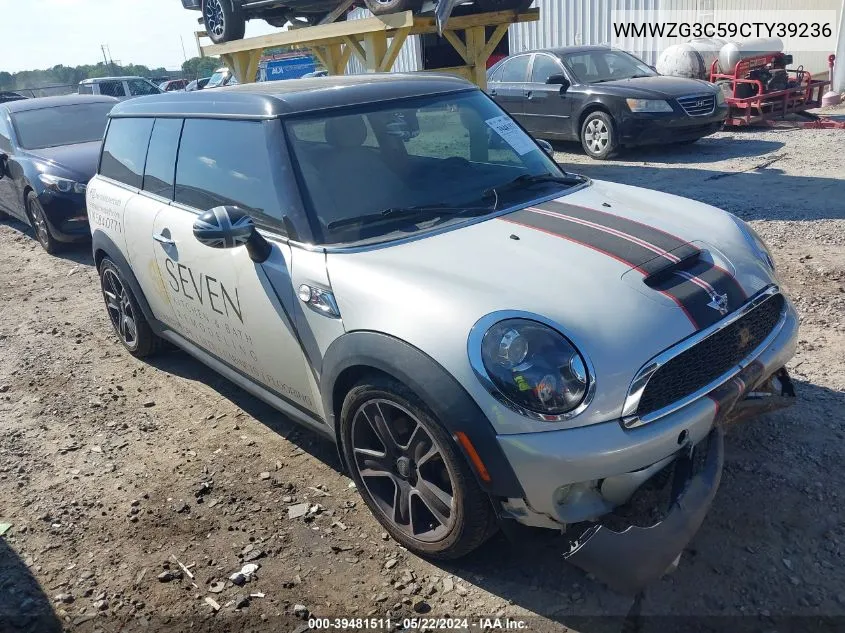 2012 Mini Cooper S Clubman VIN: WMWZG3C59CTY39236 Lot: 39481511