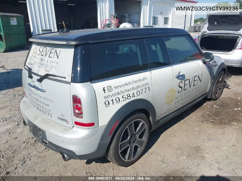 WMWZG3C59CTY39236 2012 Mini Cooper S Clubman