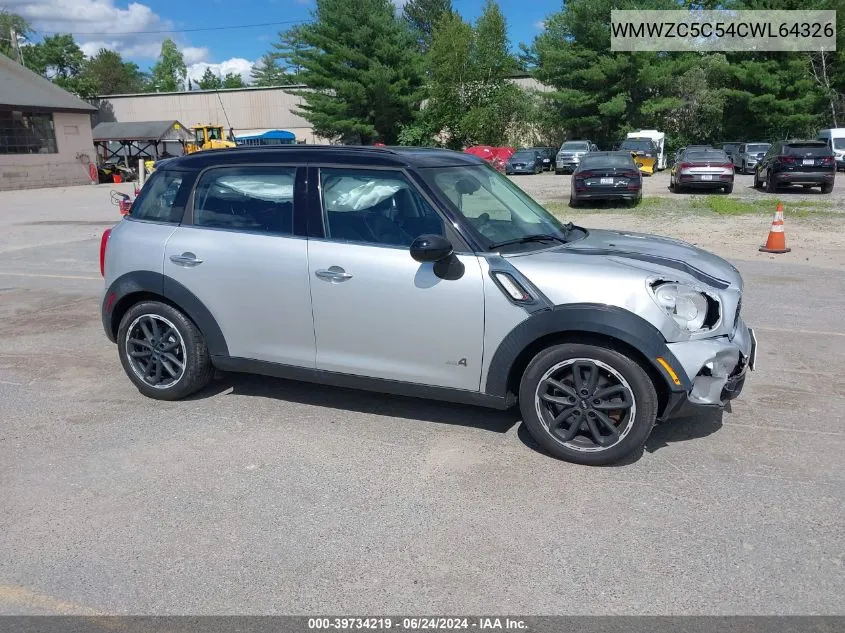 WMWZC5C54CWL64326 2012 Mini Cooper S Countryman