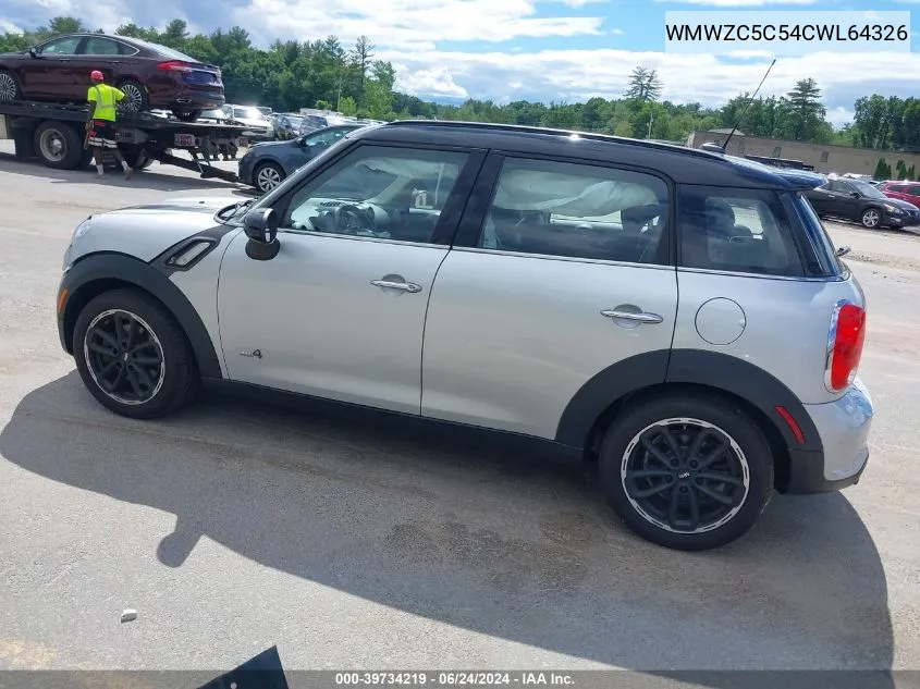 WMWZC5C54CWL64326 2012 Mini Cooper S Countryman