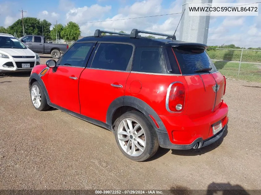 WMWZC3C59CWL86472 2012 Mini Cooper S Countryman