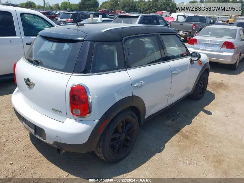 WMWZB3C53CWM29500 2012 Mini Cooper Countryman