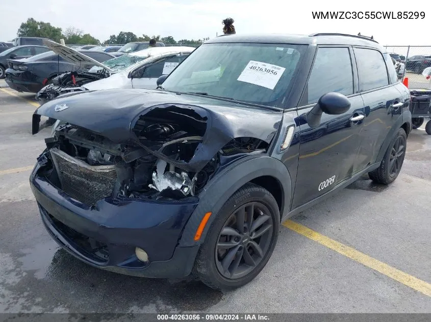 2012 Mini Cooper Countryman S VIN: WMWZC3C55CWL85299 Lot: 40263056