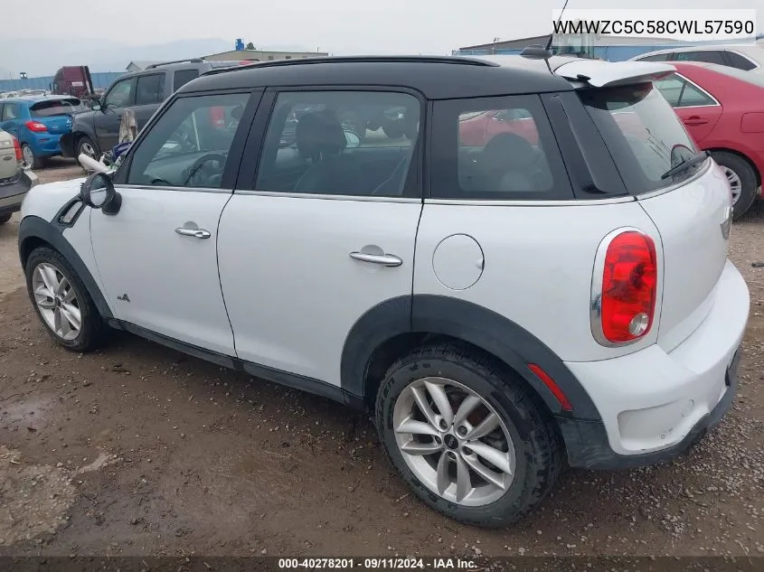 WMWZC5C58CWL57590 2012 Mini Cooper S Countryman