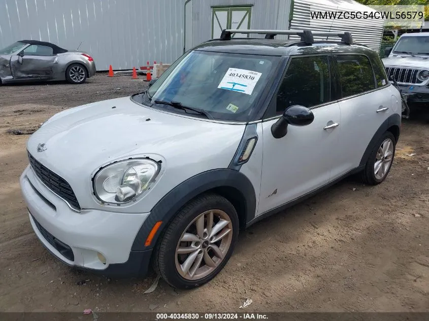 WMWZC5C54CWL56579 2012 Mini Cooper S Countryman S Countryman