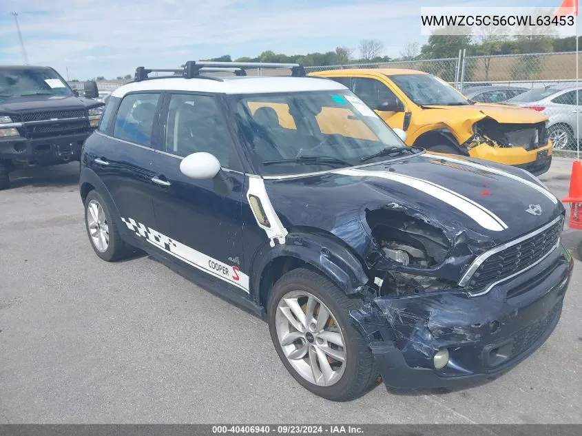 WMWZC5C56CWL63453 2012 Mini Cooper S Countryman S Countryman