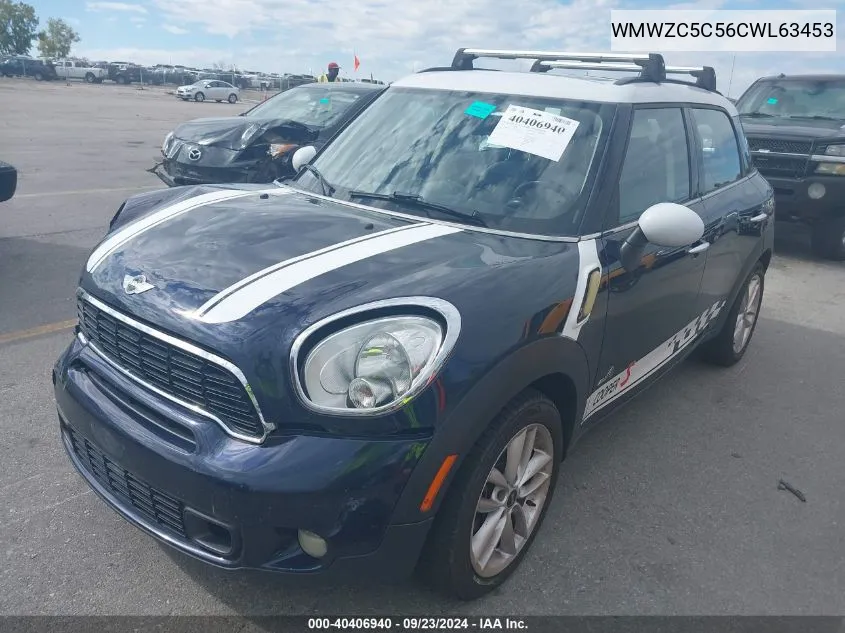 WMWZC5C56CWL63453 2012 Mini Cooper S Countryman S Countryman