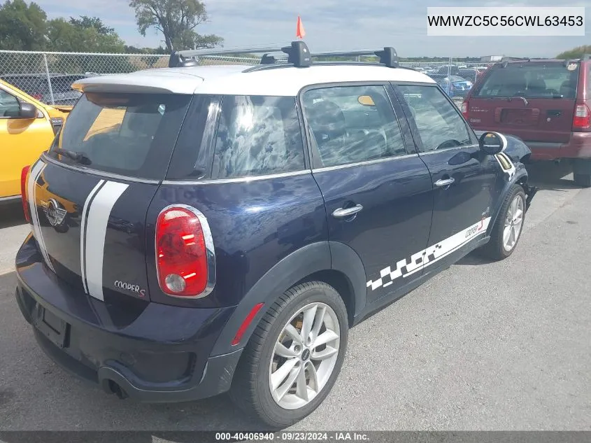 WMWZC5C56CWL63453 2012 Mini Cooper S Countryman S Countryman