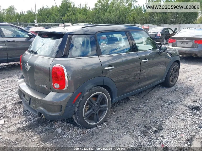 WMWZC3C59CWL82809 2012 Mini Cooper Countryman S