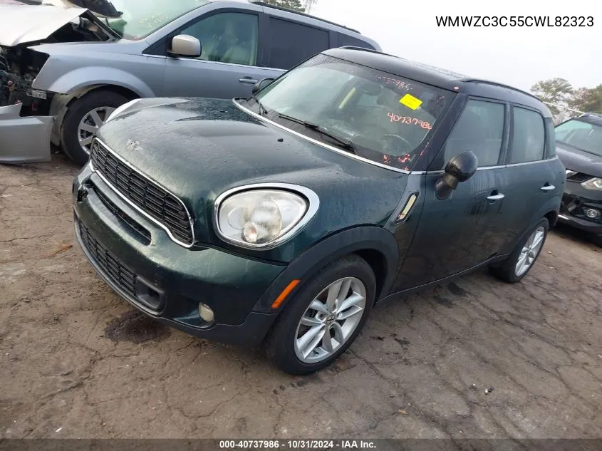 2012 Mini Cooper S Countryman VIN: WMWZC3C55CWL82323 Lot: 40737986