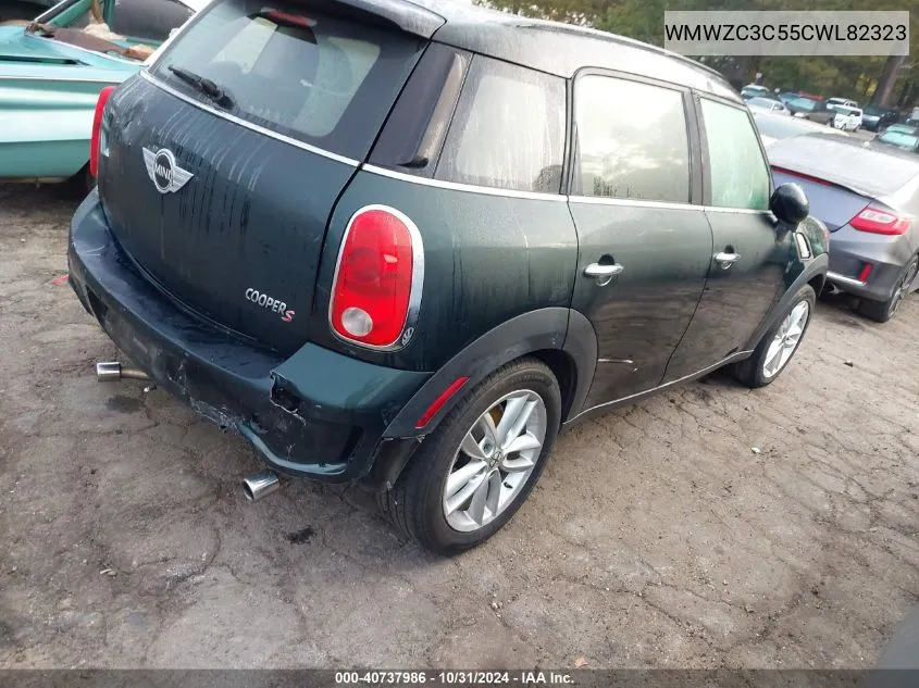 2012 Mini Cooper S Countryman VIN: WMWZC3C55CWL82323 Lot: 40737986