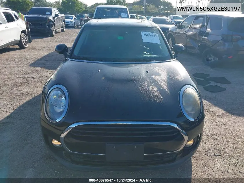 2016 Mini Clubman Cooper VIN: WMWLN5C5XG2E30197 Lot: 40676547