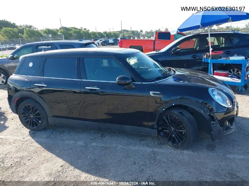 2016 Mini Clubman Cooper VIN: WMWLN5C5XG2E30197 Lot: 40676547