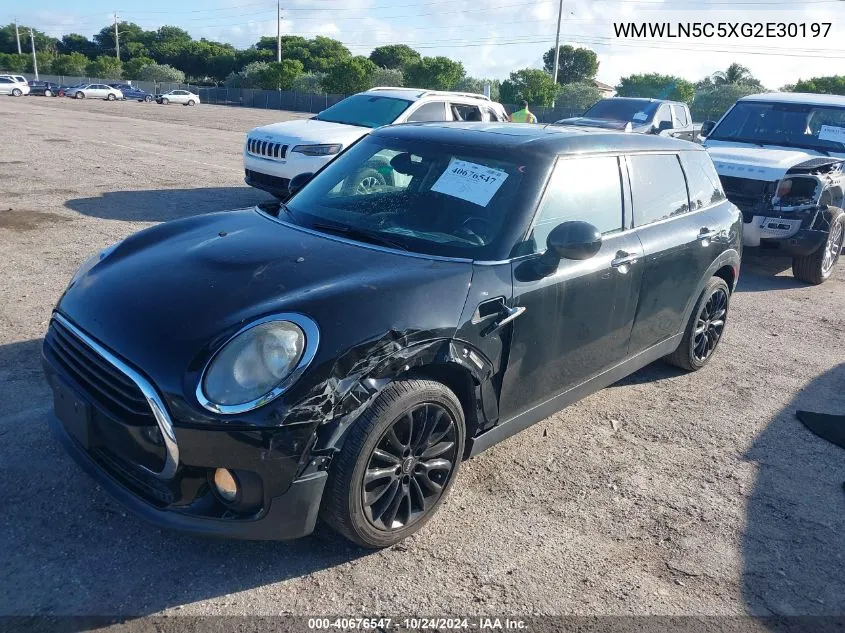 2016 Mini Clubman Cooper VIN: WMWLN5C5XG2E30197 Lot: 40676547