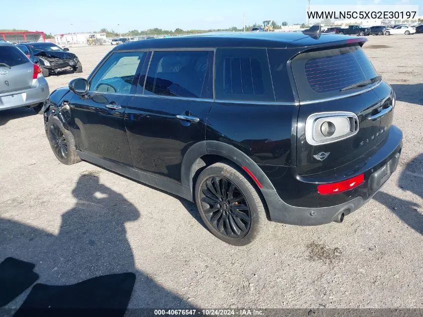 2016 Mini Clubman Cooper VIN: WMWLN5C5XG2E30197 Lot: 40676547