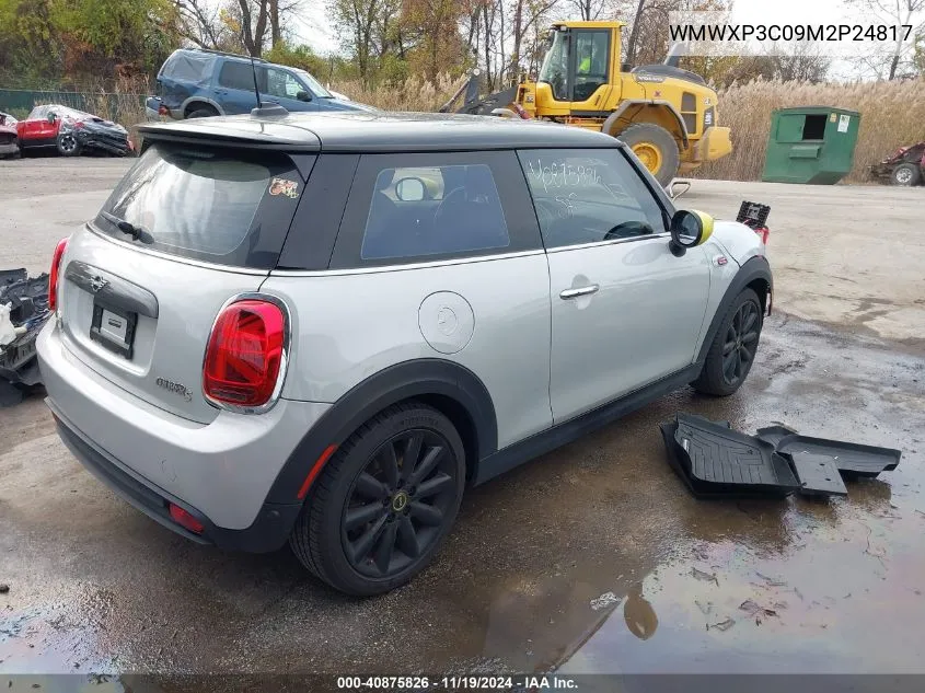 2021 Mini Se Hardtop Cooper VIN: WMWXP3C09M2P24817 Lot: 40875826