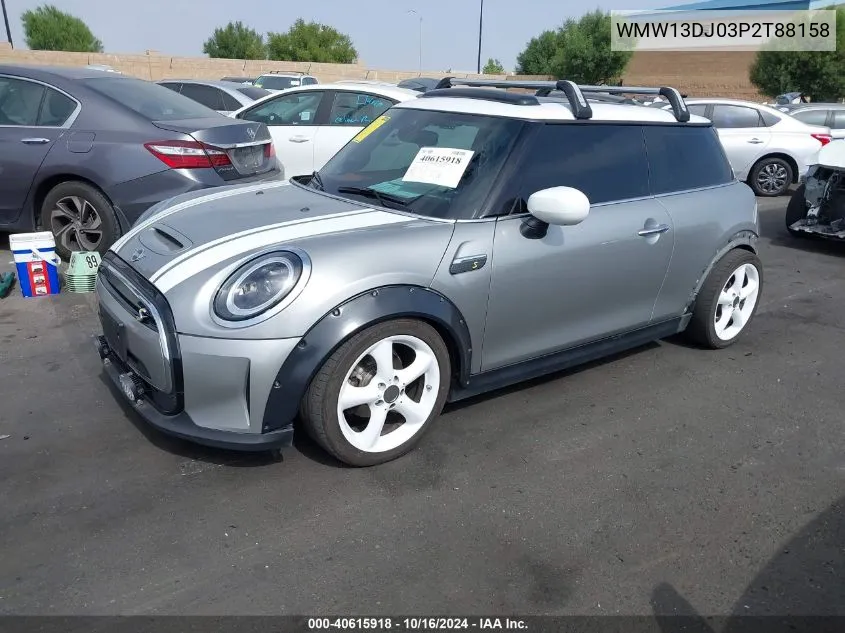 2023 Mini Se Hardtop Cooper VIN: WMW13DJ03P2T88158 Lot: 40615918