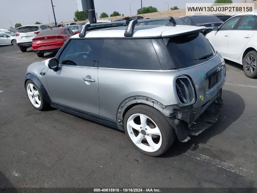 2023 Mini Se Hardtop Cooper VIN: WMW13DJ03P2T88158 Lot: 40615918