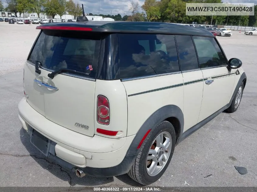 WMWZF3C58DT490428 2013 Mini Clubman Cooper