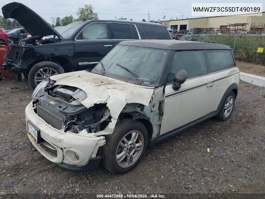 2013 Mini Clubman Cooper VIN: WMWZF3C55DT490189 Lot: 40472989