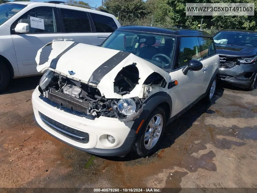 2013 Mini Clubman Cooper VIN: WMWZF3C5XDT491063 Lot: 40579260