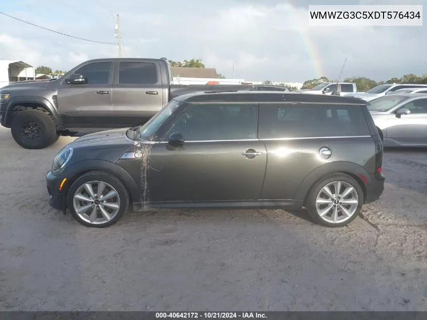 2013 Mini Clubman Cooper S VIN: WMWZG3C5XDT576434 Lot: 40642172