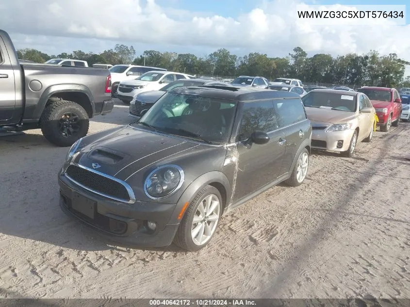 2013 Mini Clubman Cooper S VIN: WMWZG3C5XDT576434 Lot: 40642172