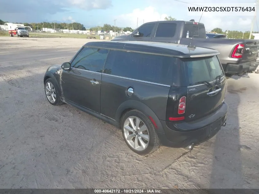 2013 Mini Clubman Cooper S VIN: WMWZG3C5XDT576434 Lot: 40642172