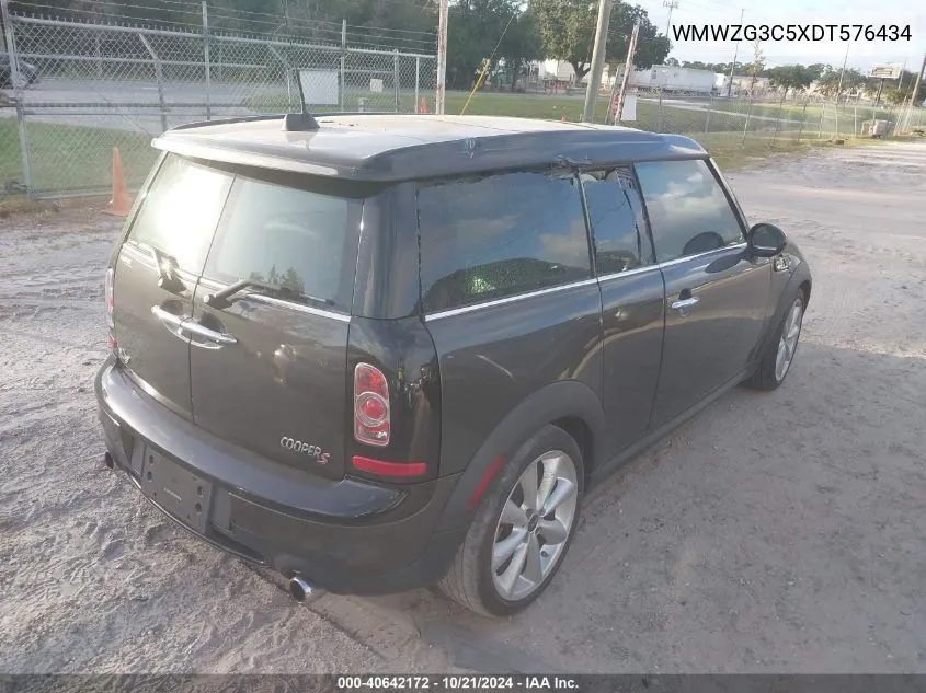 2013 Mini Clubman Cooper S VIN: WMWZG3C5XDT576434 Lot: 40642172