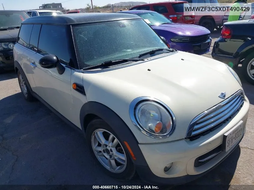 2013 Mini Clubman Cooper VIN: WMWZF3C5XDT490429 Lot: 40660715