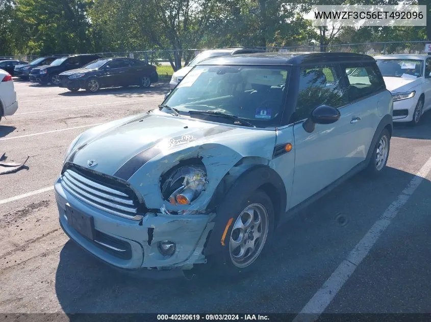 WMWZF3C56ET492096 2014 Mini Clubman Cooper