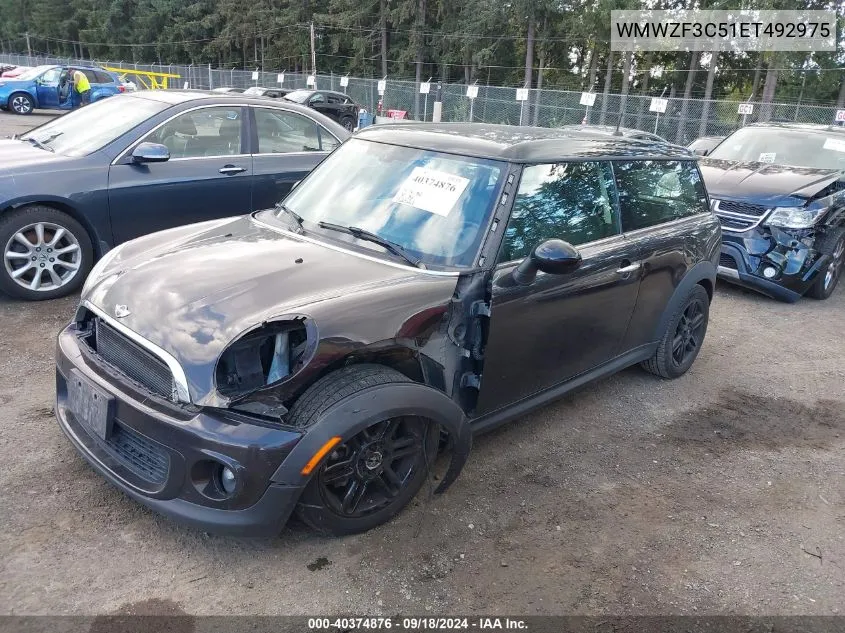 WMWZF3C51ET492975 2014 Mini Clubman Cooper