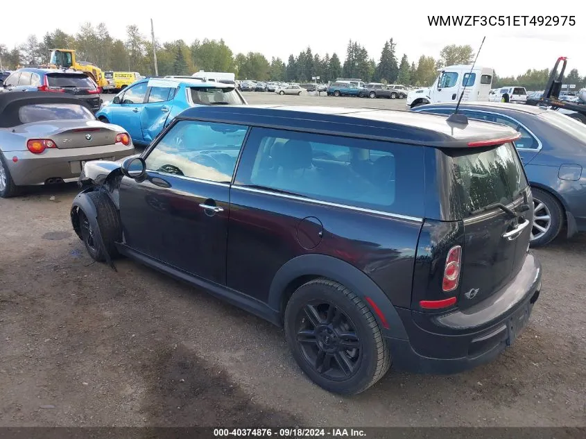 WMWZF3C51ET492975 2014 Mini Clubman Cooper