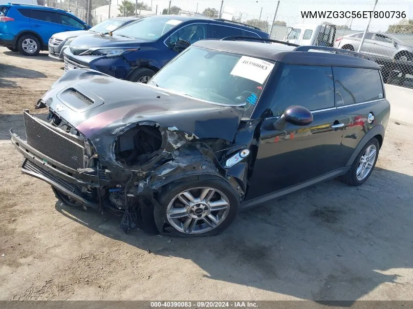 2014 Mini Clubman Cooper S VIN: WMWZG3C56ET800736 Lot: 40390083