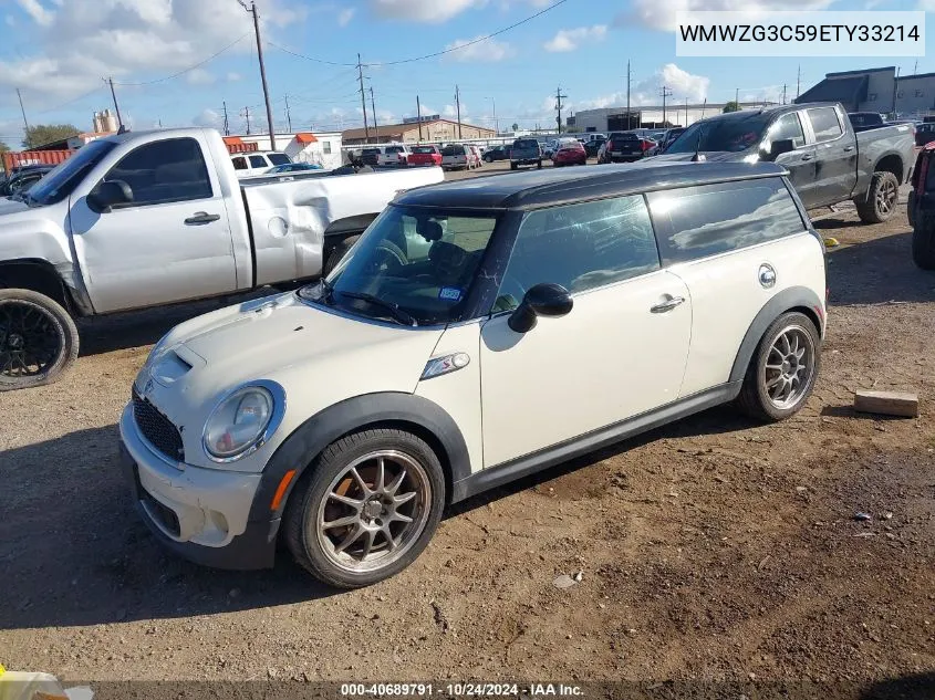 2014 Mini Clubman Cooper S VIN: WMWZG3C59ETY33214 Lot: 40689791