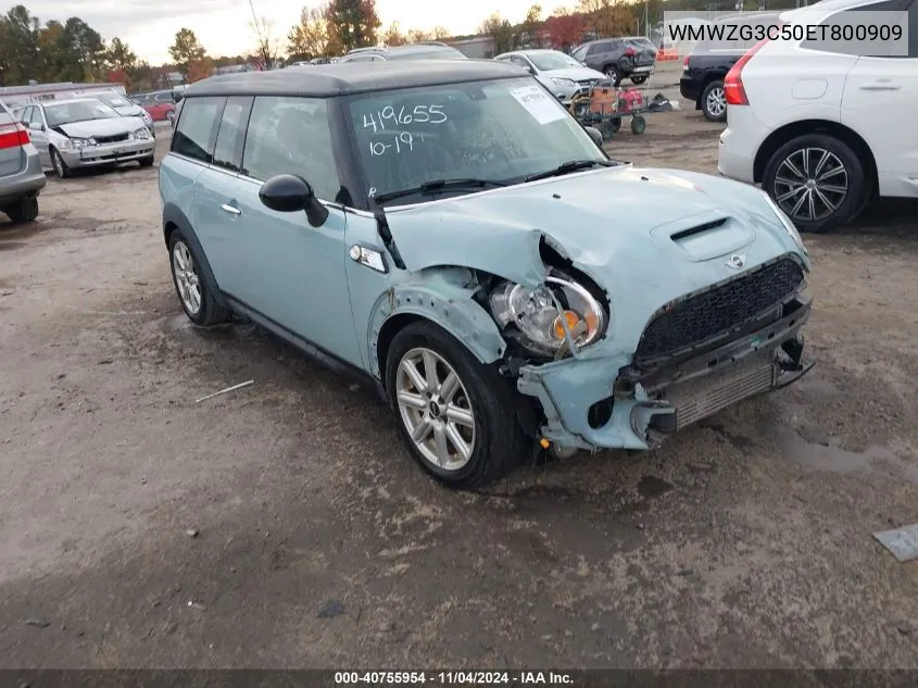 2014 Mini Clubman Cooper S VIN: WMWZG3C50ET800909 Lot: 40755954