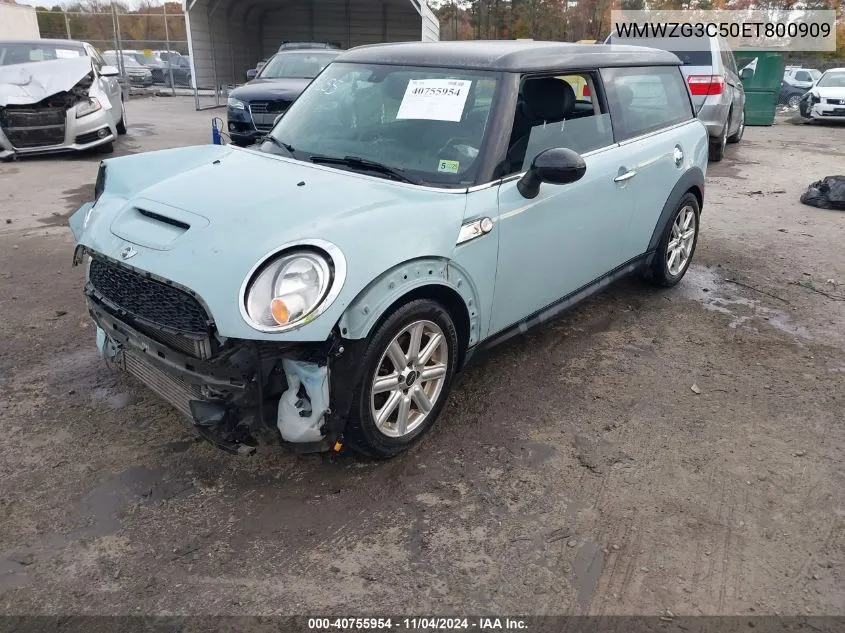 2014 Mini Clubman Cooper S VIN: WMWZG3C50ET800909 Lot: 40755954