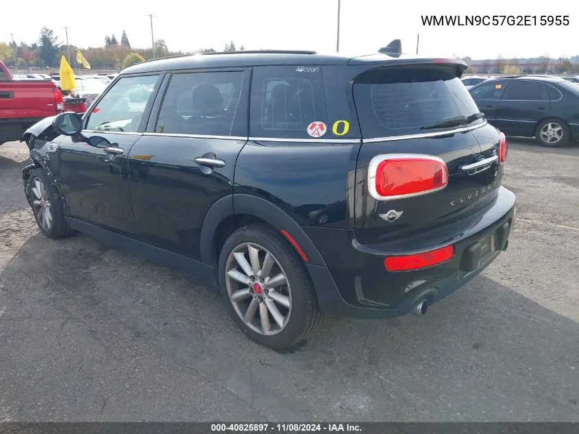 2016 Mini Clubman Cooper S VIN: WMWLN9C57G2E15955 Lot: 40825897