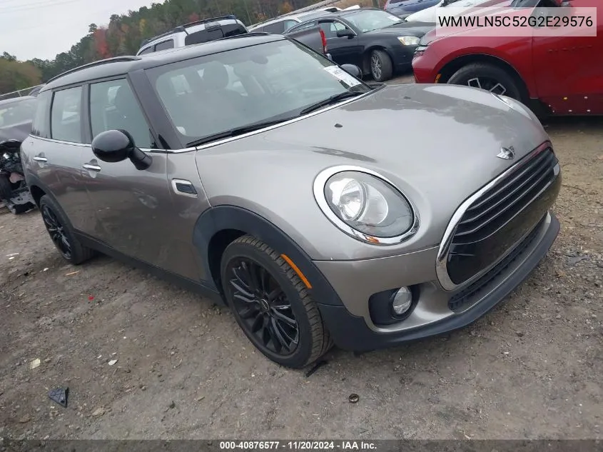 2016 Mini Clubman Cooper VIN: WMWLN5C52G2E29576 Lot: 40876577