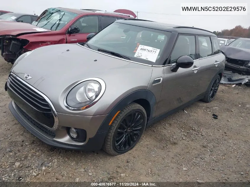 2016 Mini Clubman Cooper VIN: WMWLN5C52G2E29576 Lot: 40876577