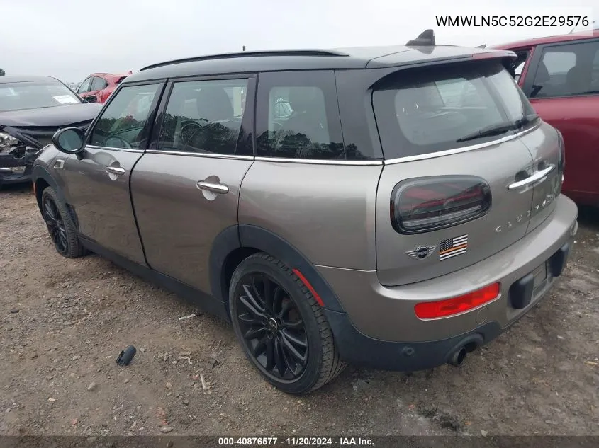 2016 Mini Clubman Cooper VIN: WMWLN5C52G2E29576 Lot: 40876577