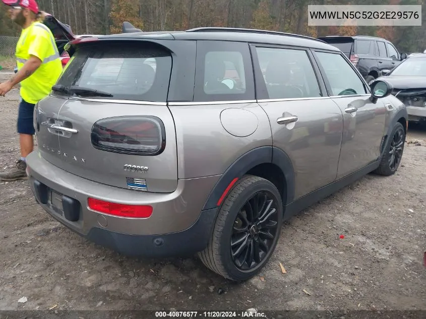 2016 Mini Clubman Cooper VIN: WMWLN5C52G2E29576 Lot: 40876577