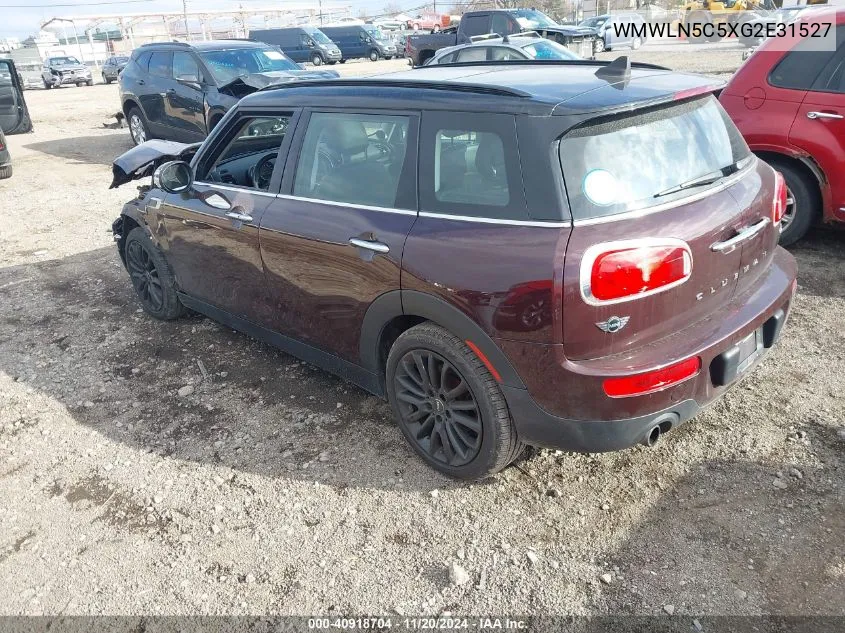 2016 Mini Clubman Cooper VIN: WMWLN5C5XG2E31527 Lot: 40918704