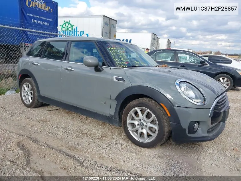 2017 Mini Cooper Clubman VIN: WMWLU1C37H2F28857 Lot: 12150220