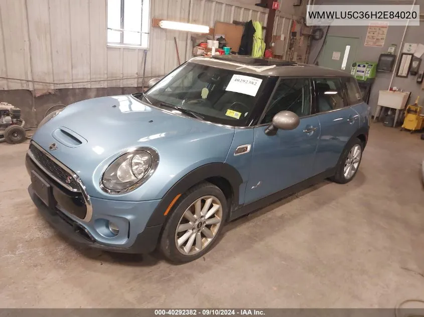 WMWLU5C36H2E84020 2017 Mini Clubman Cooper S