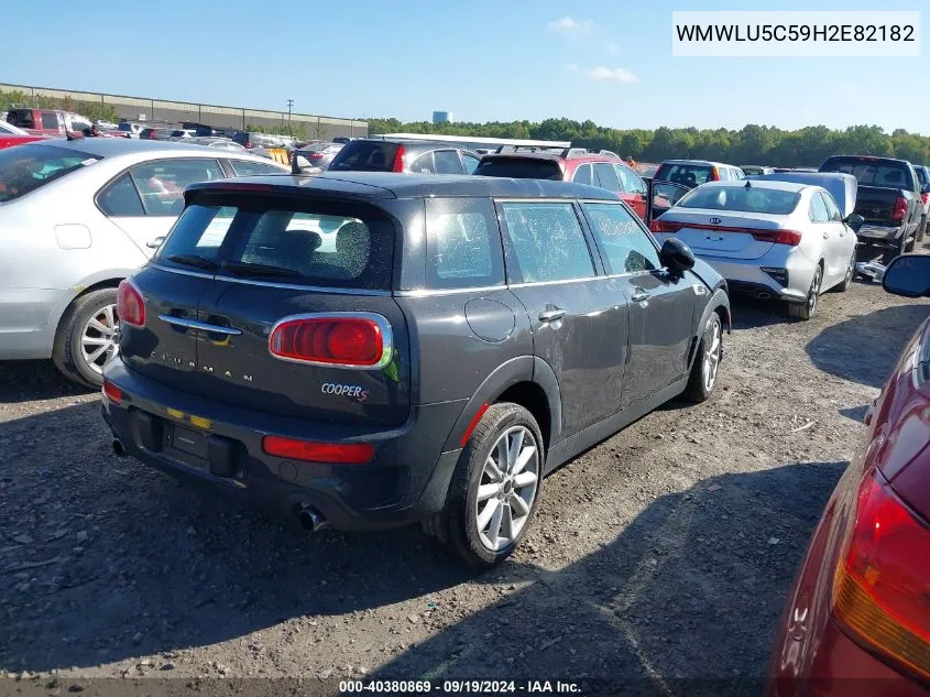 2017 Mini Clubman Cooper S VIN: WMWLU5C59H2E82182 Lot: 40380869