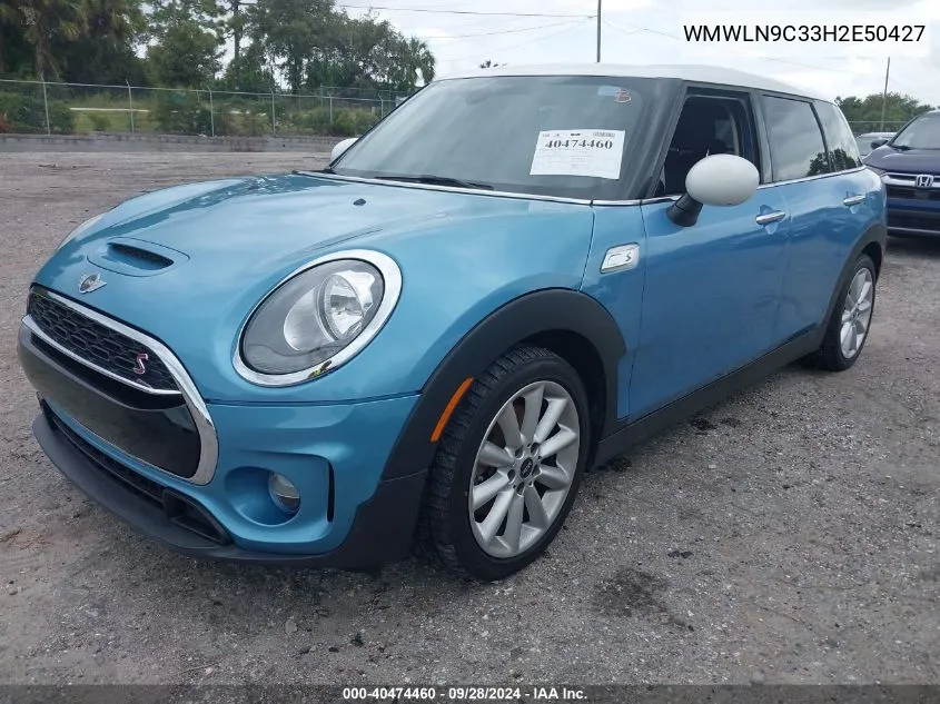 WMWLN9C33H2E50427 2017 Mini Clubman Cooper S