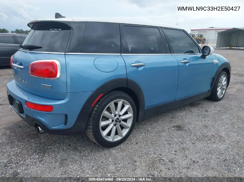 WMWLN9C33H2E50427 2017 Mini Clubman Cooper S