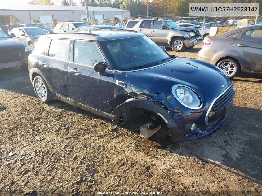 2017 Mini Clubman Cooper VIN: WMWLU1C57H2F28147 Lot: 40718505